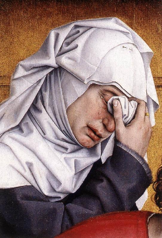 Deposition (detail), WEYDEN, Rogier van der